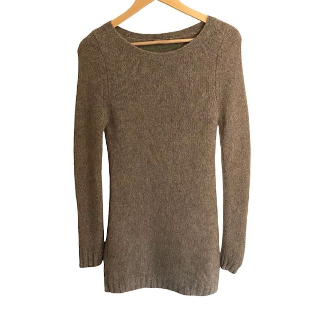 Enza Costa for Intermix Alpaca Wool Blend Sweater Dress Small